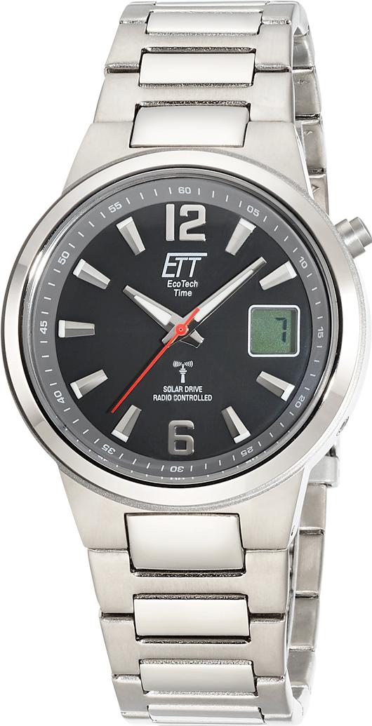 Eco Tech Time Solar Drive Funk Everest II EGT-11465-51M Herrenfunkuhr