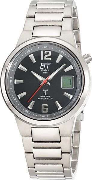 Eco Tech Time Solar Drive Funk Everest II EGT-11465-51M Reloj radiocontrolado para hombres Eco Tech Time Solar Drive Funk Everest II EGT-11465-51M Reloj radiocontrolado para hombres