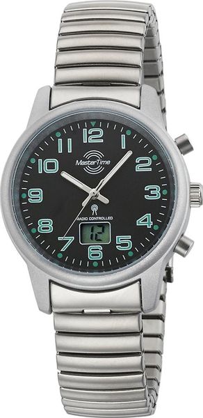 Master Time Funk Basic Zugband MTLA-10764-22Z Montre Radio-Pilotée pour femmes Master Time Funk Basic Zugband MTLA-10764-22Z Montre Radio-Pilotée pour femmes