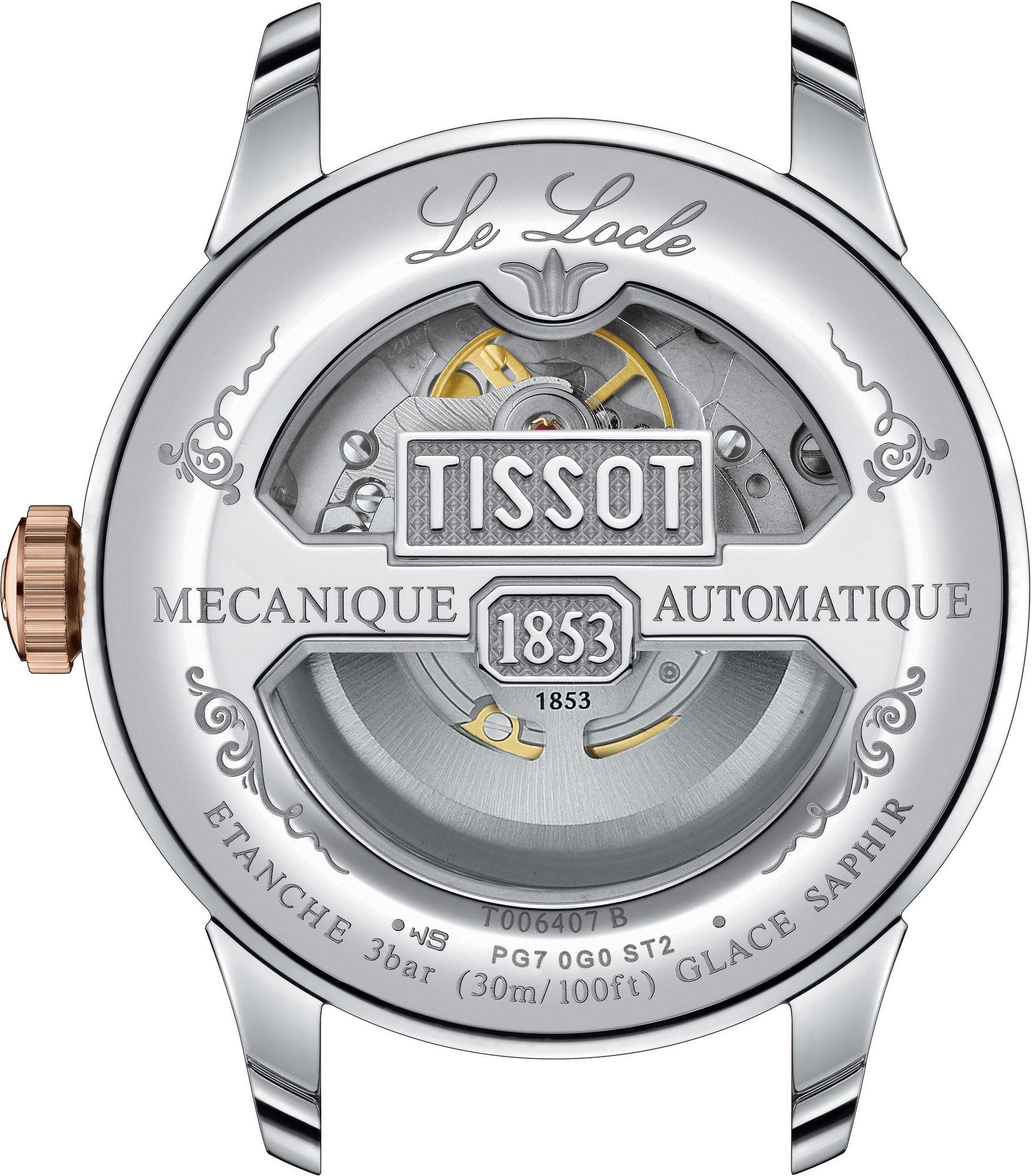 Tissot TISSOT LE LOCLE T006.407.22.033.02 Montre Automatique pour hommes