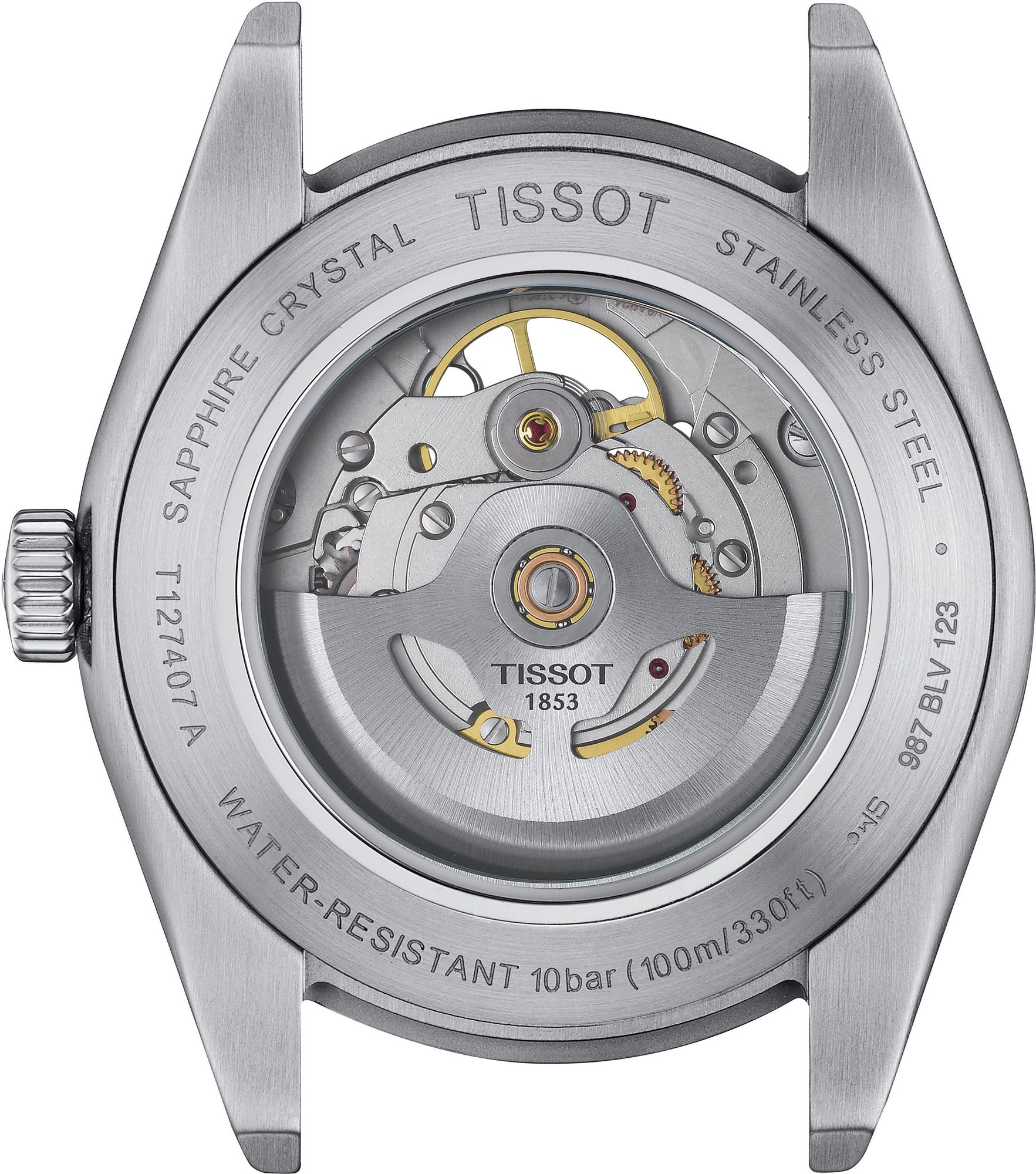 Tissot TISSOT GENTLEMAN T127.407.11.081.00 Herren Automatikuhr