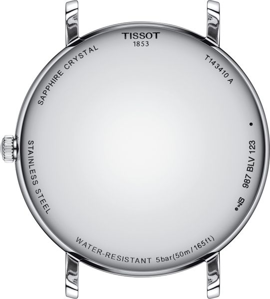 Tissot TISSOT EVERYTIME T143.410.11.011.00 Reloj de Pulsera para hombres Tissot TISSOT EVERYTIME T143.410.11.011.00 Reloj de Pulsera para hombres