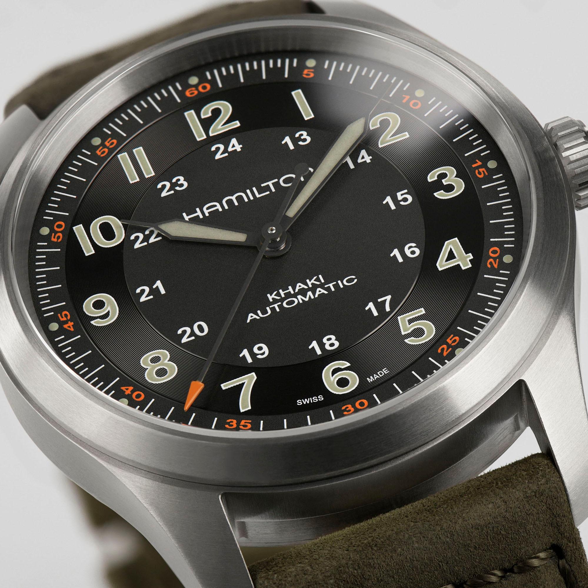 Hamilton Khaki Titanium  Auto H70205830 Orologio automatico uomo