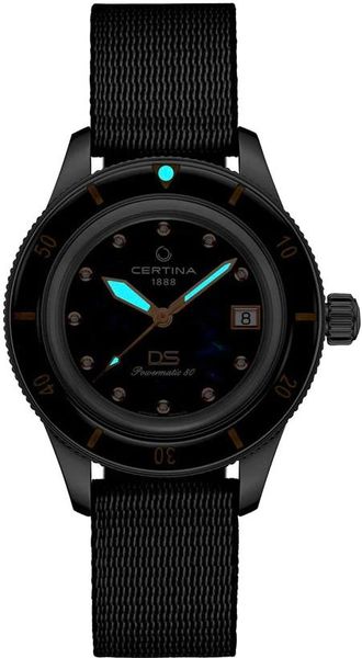 Certina DS PH200M Lady C036.207.18.126.00 Automatisch horloge voor dames Duikhorloge Certina DS PH200M Lady C036.207.18.126.00 Automatisch horloge voor dames Duikhorloge