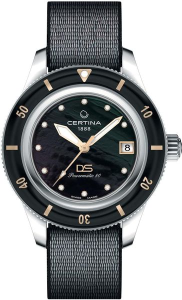 Certina DS PH200M Lady C036.207.18.126.00 Automatisch horloge voor dames Duikhorloge Certina DS PH200M Lady C036.207.18.126.00 Automatisch horloge voor dames Duikhorloge