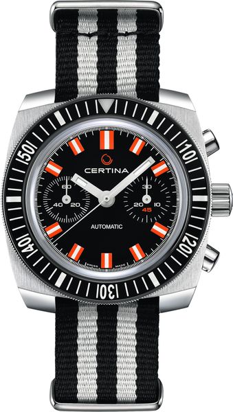 Certina DS Heritage Standard C040.462.18.051.00 Cronografo automatico uomo Orologio da immersione Certina DS Heritage Standard C040.462.18.051.00 Cronografo automatico uomo Orologio da immersione