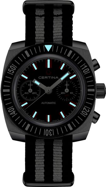 Certina DS Heritage Standard C040.462.18.051.00 Cronografo automatico uomo Orologio da immersione Certina DS Heritage Standard C040.462.18.051.00 Cronografo automatico uomo Orologio da immersione