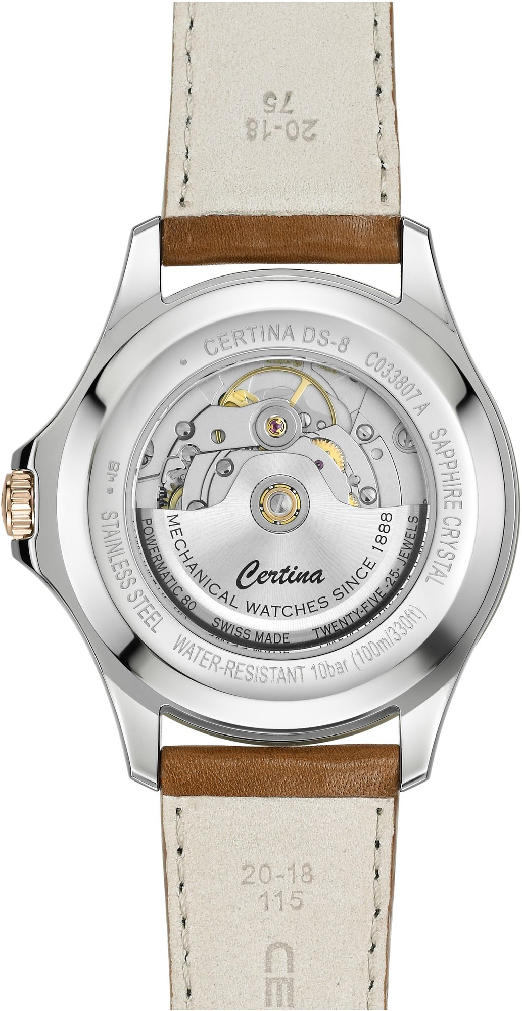 Certina DS 8 Gent C033.807.26.087.00 Orologio automatico uomo