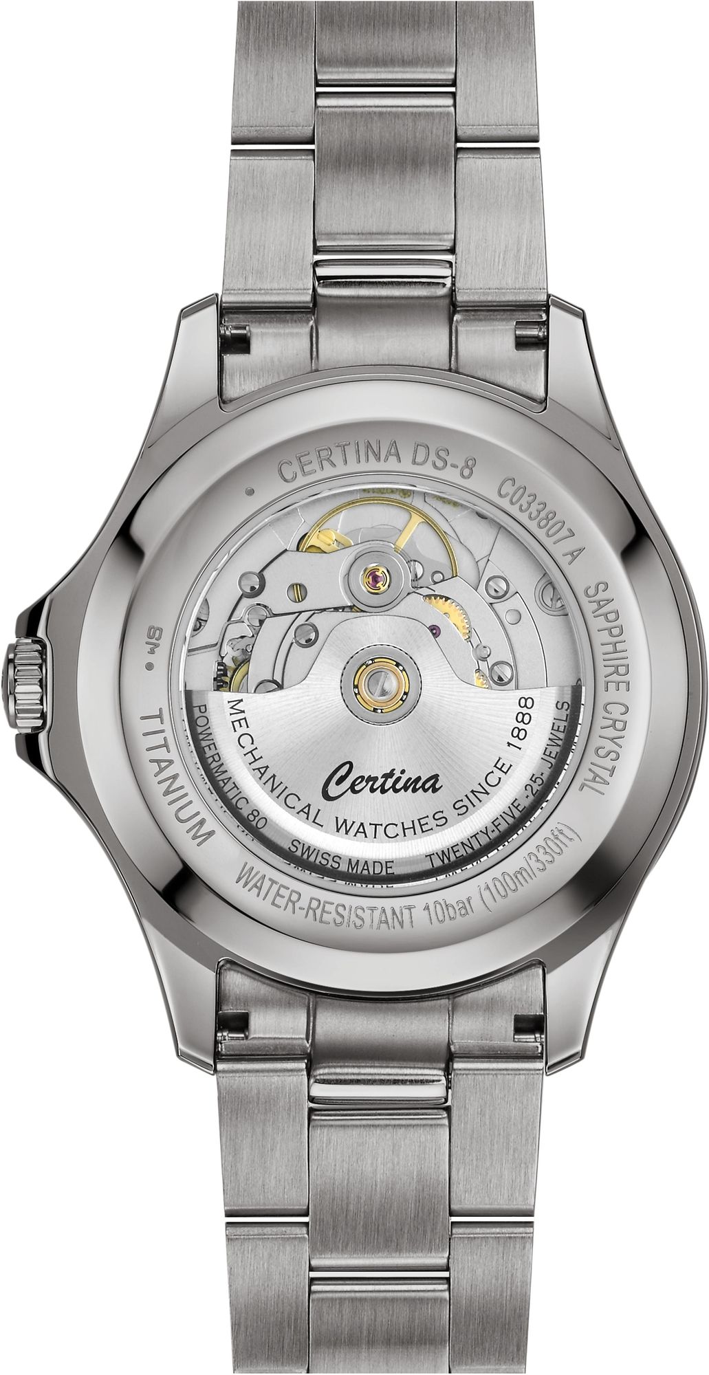 Certina DS 8 Gent C033.807.44.047.00 Automatisch horloge voor heren