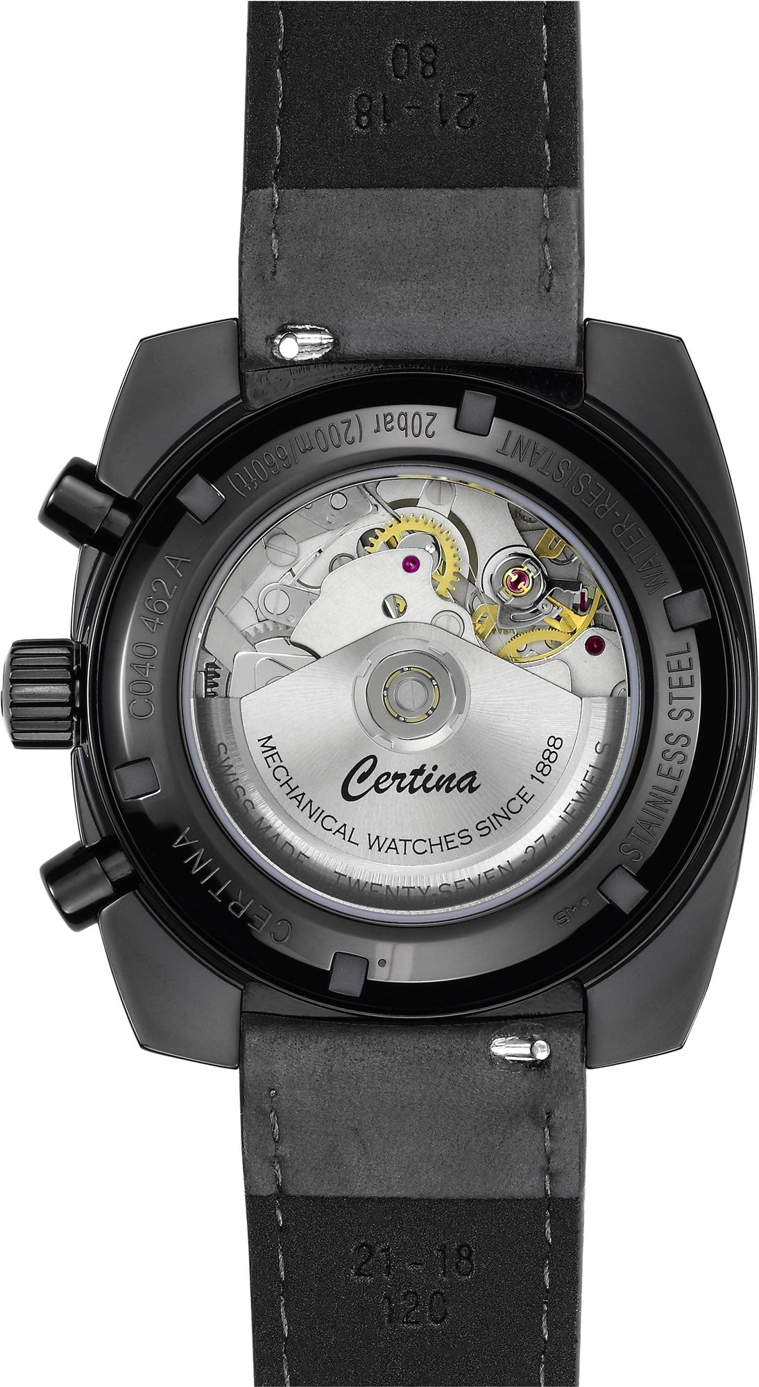 Certina DS Heritage Standard C040.462.36.041.00 Chronographe Automatique pour hommes