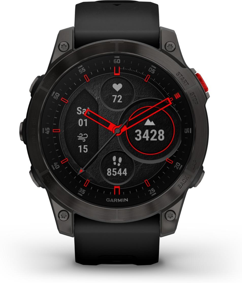 Garmin EPIX™ SAPHIRE 010-02582-11 Smartwatch Bluetooth, GPS, Pulsmessung