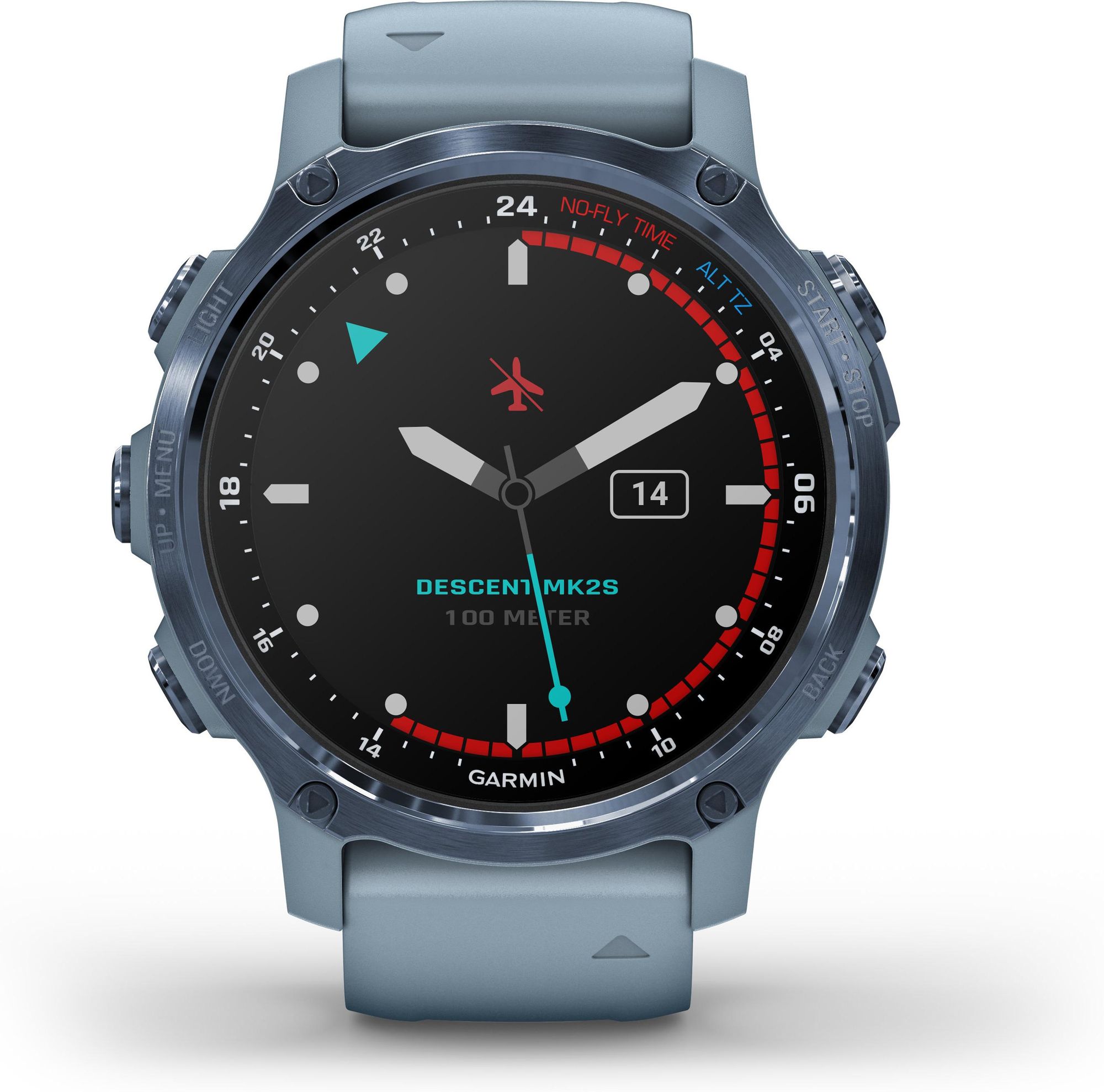 Garmin DESCENT MK2S 010-02403-07 Smartwatch Bluetooth, GPS, Pulsmessung