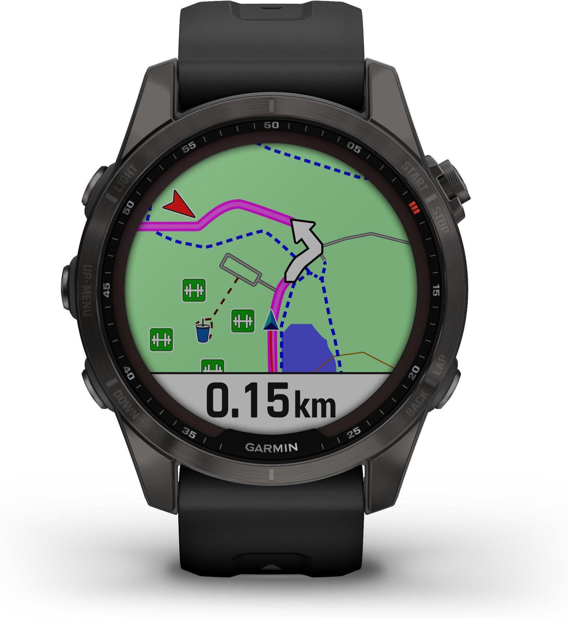 Garmin FENIX® 7S SAPPHIRE SOLAR TITAN 010-02539-25 Smartwatch