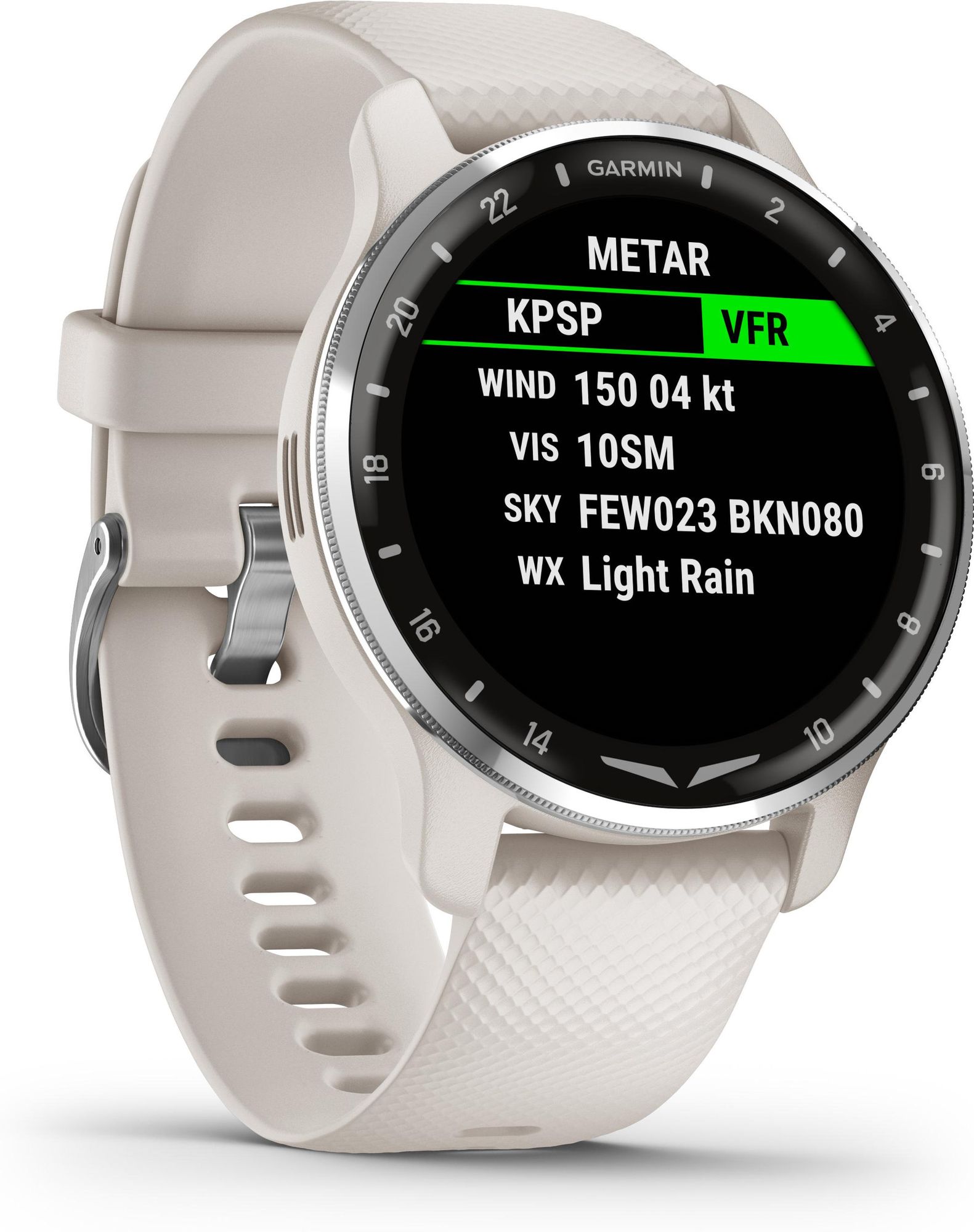 Garmin D2™ Air X10 010-02496-13 Smartwatch Bluetooth, GPS, Pulsmessung