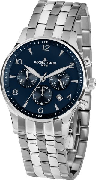 Jacques Lemans 1-1654.2ZG 1-1654.2ZG Herrenchronograph Jacques Lemans 1-1654.2ZG 1-1654.2ZG Herrenchronograph