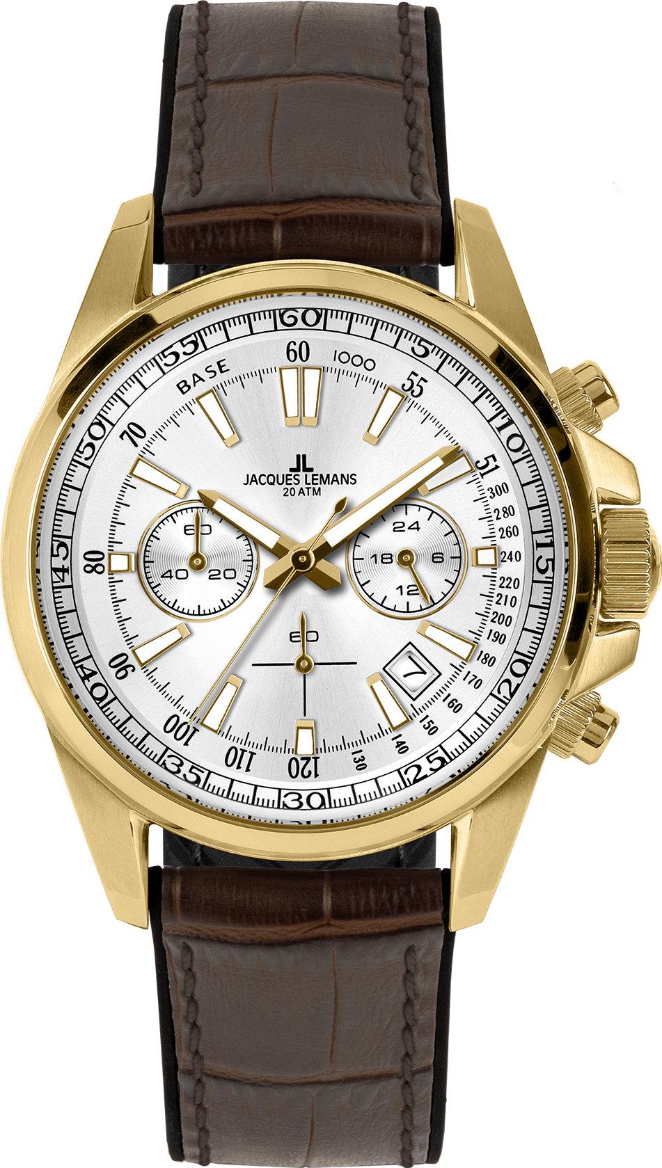 Jacques Lemans Liverpool 1-2117F Chronographe pour homme