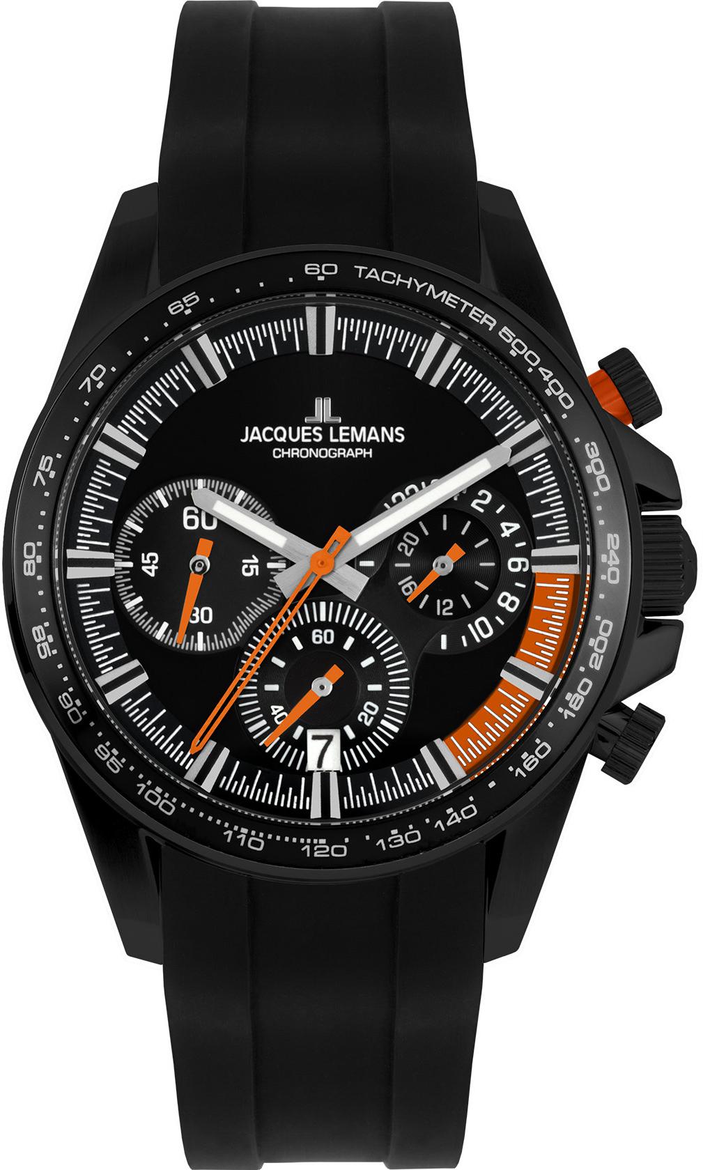 Jacques Lemans 1-2127D 1-2127D Herenchronograaf