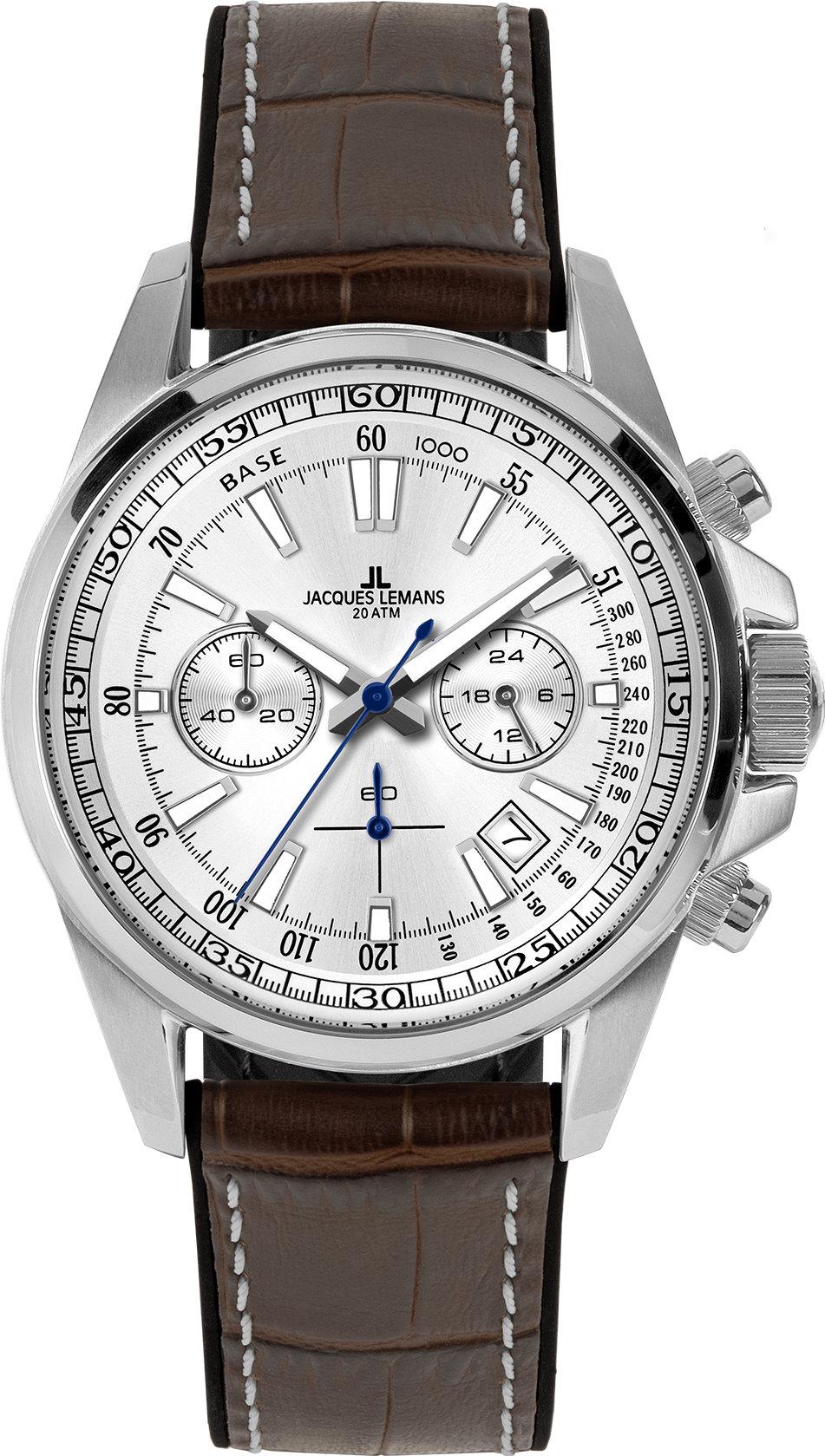 Jacques Lemans Liverpool 1-2117B Chronographe pour homme