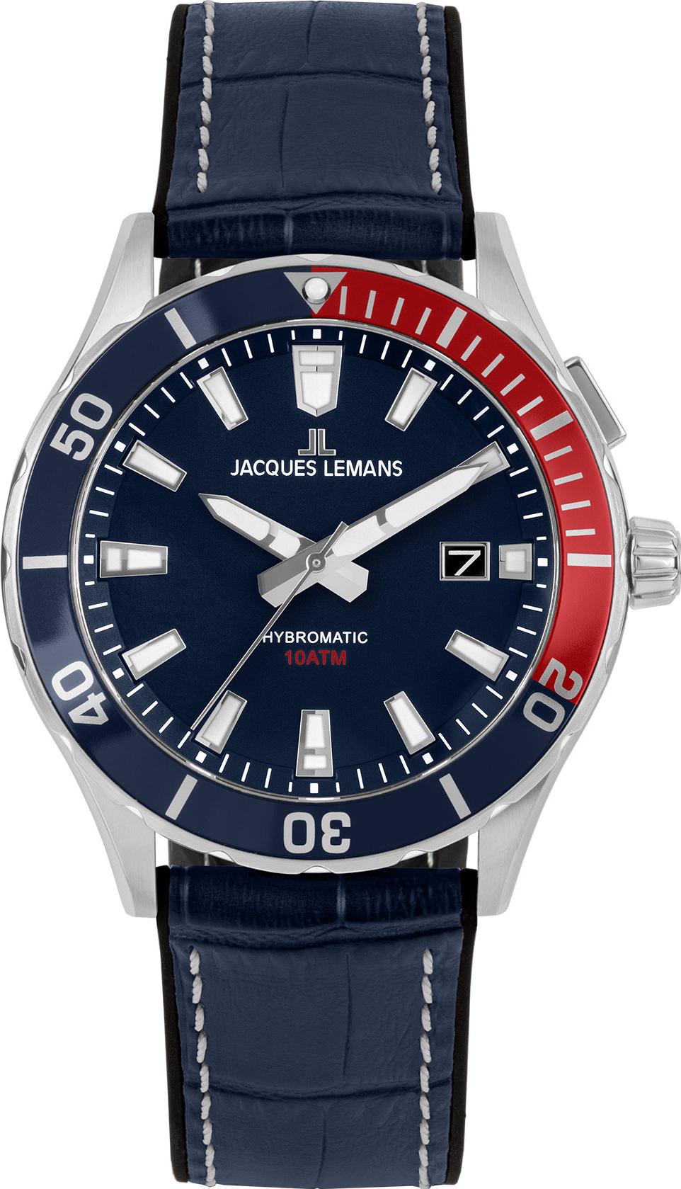 Jacques Lemans Hybromatic 1-2131B Herren Automatikuhr