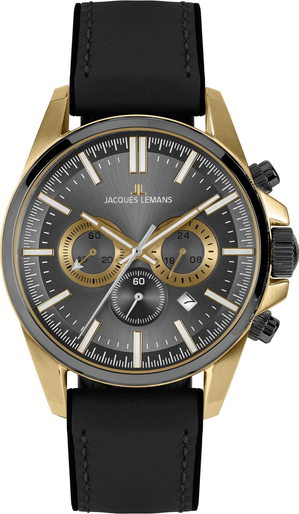 Jacques Lemans 1-2119D 1-2119D Chronographe pour homme