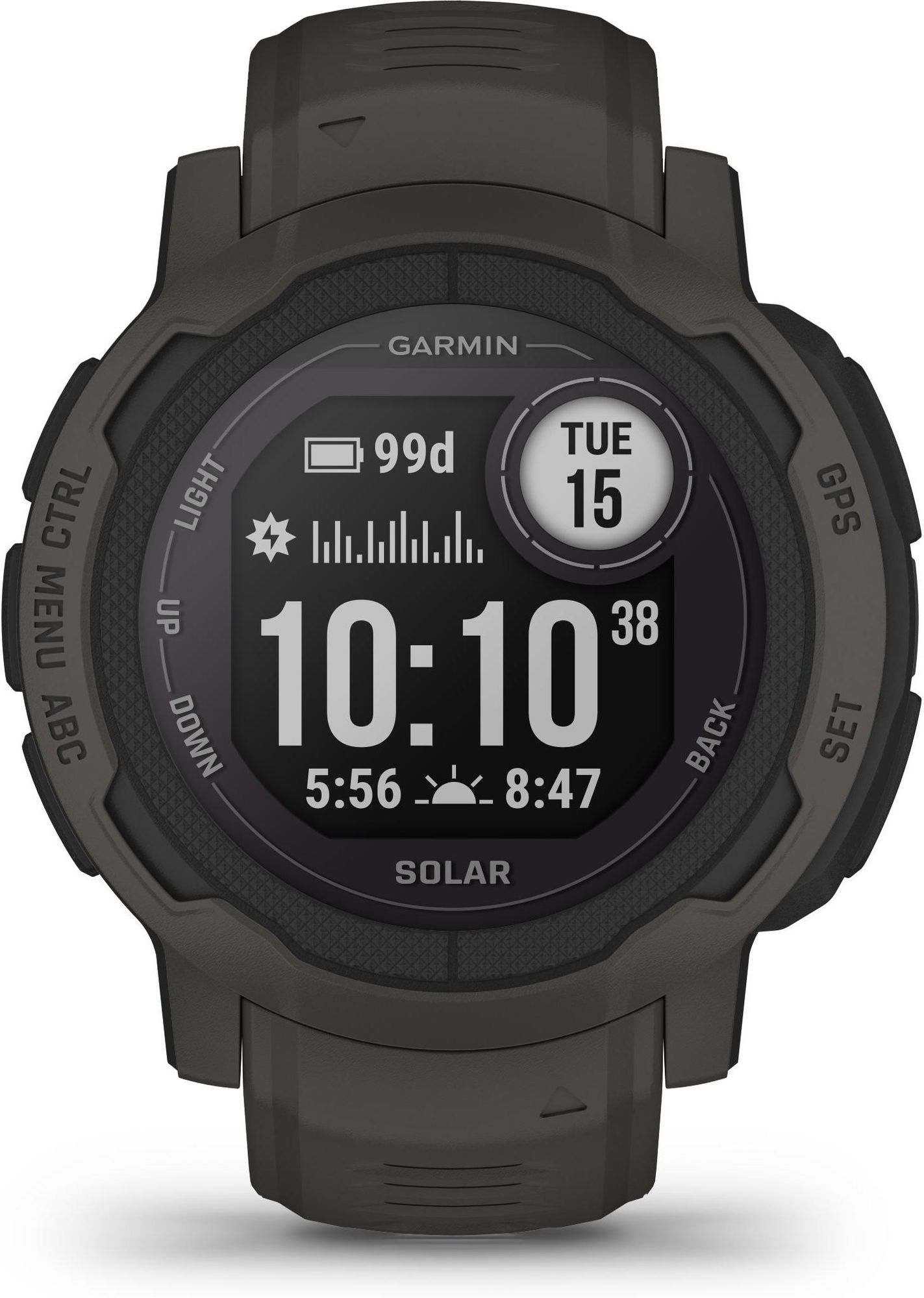 Garmin INSTINCT® 2 SOLAR 010-02627-00 Smartwatch Bluetooth, GPS, Pulsmessung