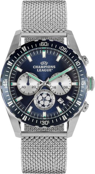 Jacques Lemans UEFA Champions League CL-102B Herenchronograaf Jacques Lemans UEFA Champions League CL-102B Herenchronograaf