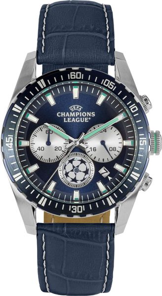 Jacques Lemans UEFA Champions League CL-102A Herenchronograaf Jacques Lemans UEFA Champions League CL-102A Herenchronograaf