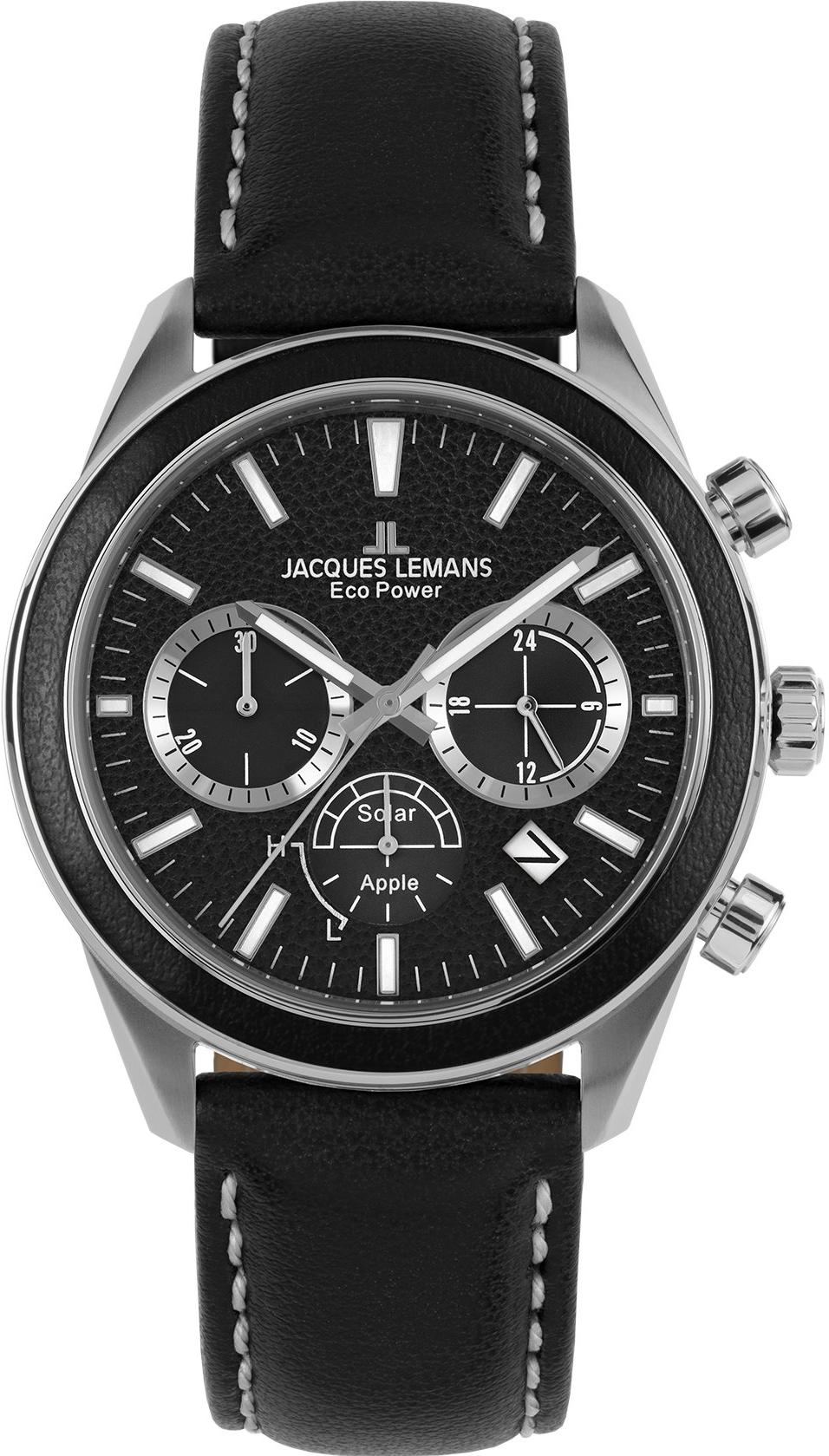 Jacques Lemans Eco Power 1-2115A Cronografo uomo