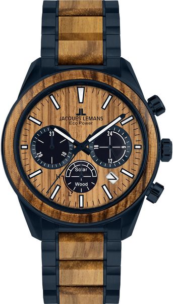 Jacques Lemans Eco Power 1-2115P Herrenchronograph Jacques Lemans Eco Power 1-2115P Herrenchronograph