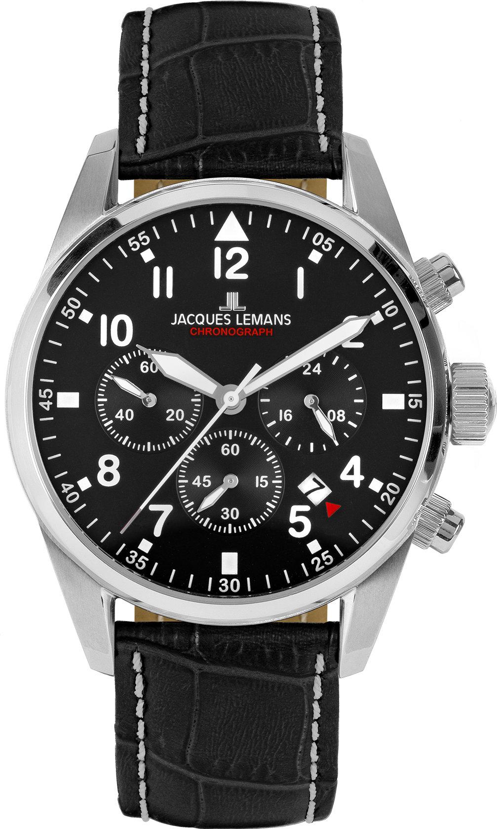 Jacques Lemans Barcelona 42-2A Chronographe pour homme