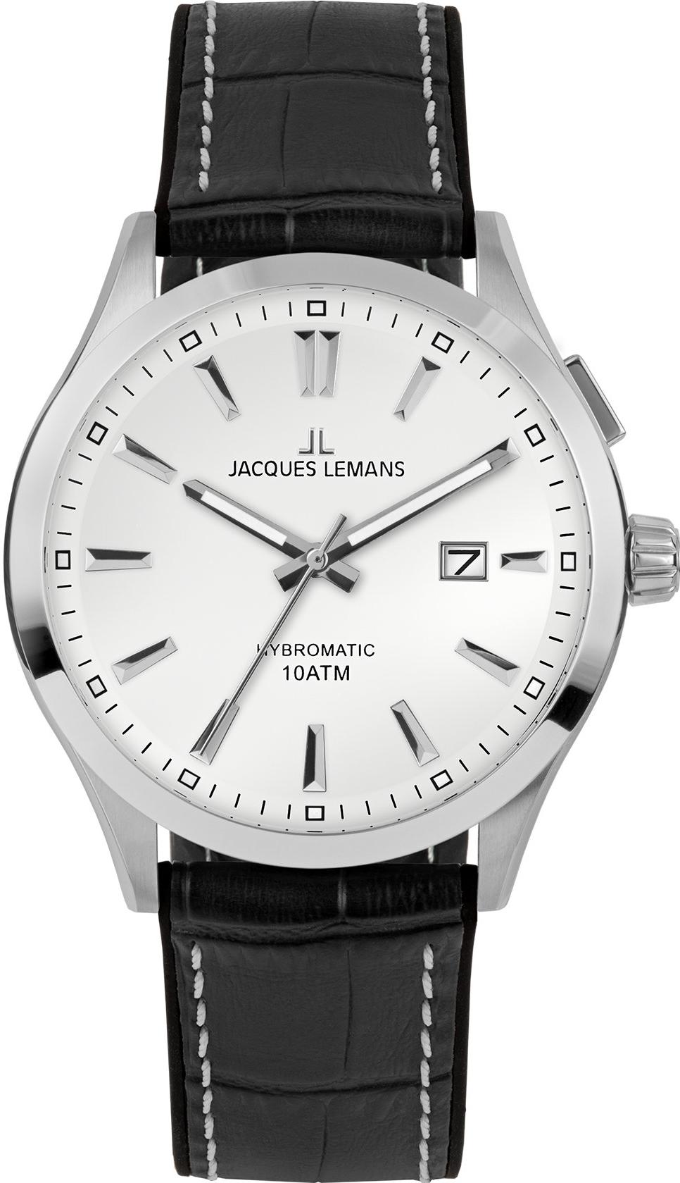 Jacques Lemans Hybromatic 1-2130B Herren Automatikuhr