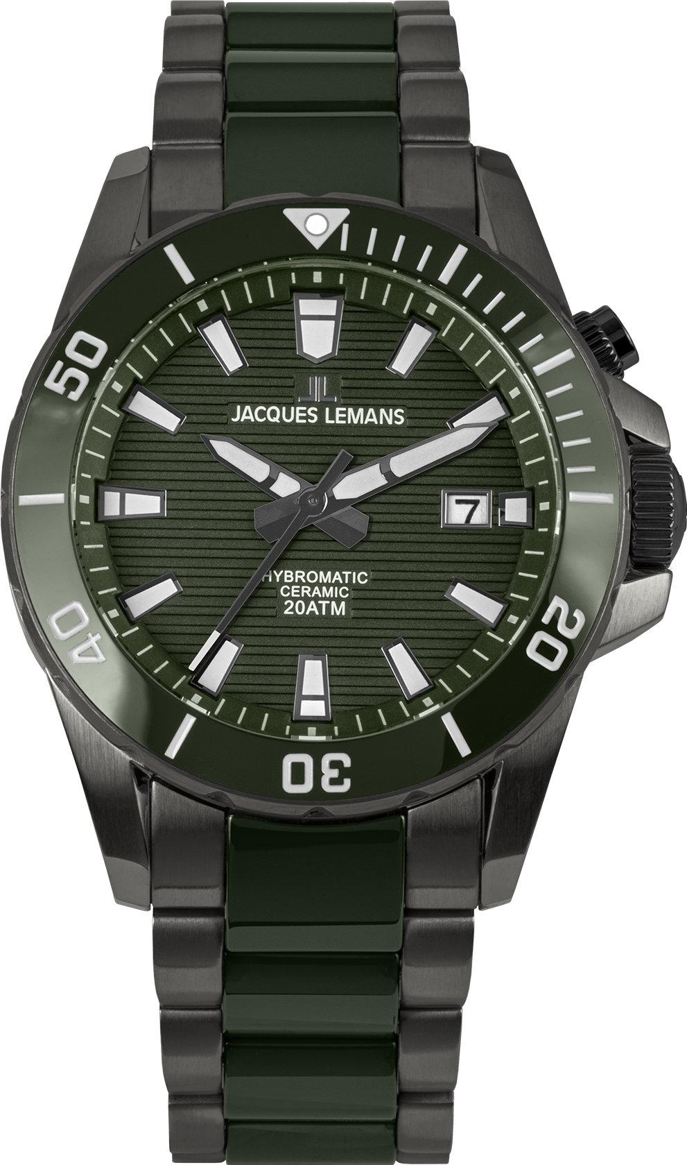 Jacques Lemans Hybromatic 1-2222F Montre Automatique pour hommes