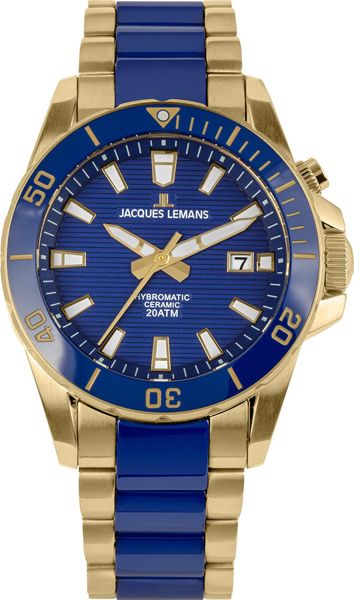 Jacques Lemans Hybromatic 1-2222E Herren Automatikuhr Taucheruhr Jacques Lemans Hybromatic 1-2222E Herren Automatikuhr Taucheruhr