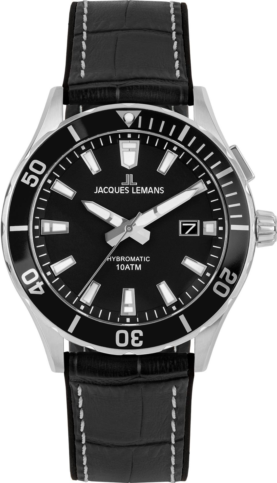 Jacques Lemans Hybromatic 1-2131A Herren Automatikuhr