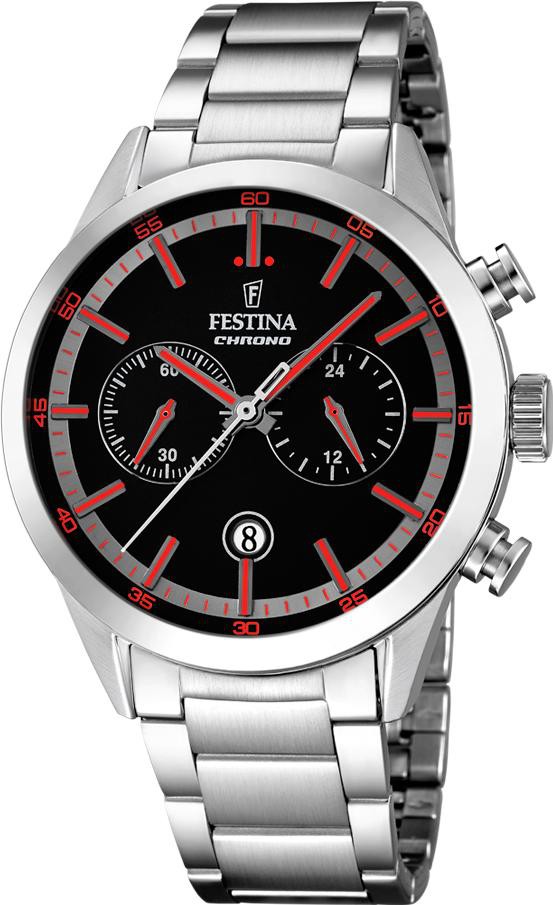 Festina Classic F16826/6 Herrenchronograph Klassisch schlicht