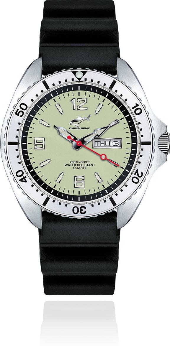 Chris Benz CHRIS BENZ ONE MAN CBO-N-KB-SI Reloj de Pulsera para hombres