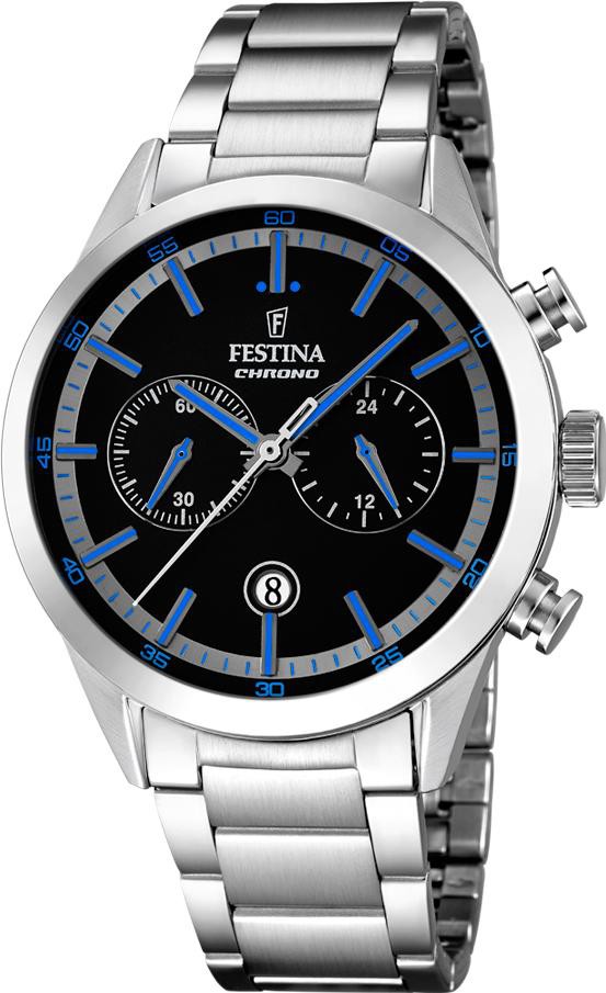 Festina Classic F16826/5 Cronógrafo para hombres Clásico & sencillo