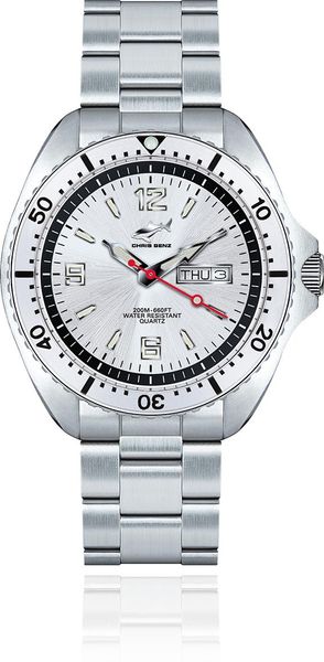 Chris Benz CHRIS BENZ ONE MAN CBO-SI-MB-SI Herrenarmbanduhr Taucheruhr