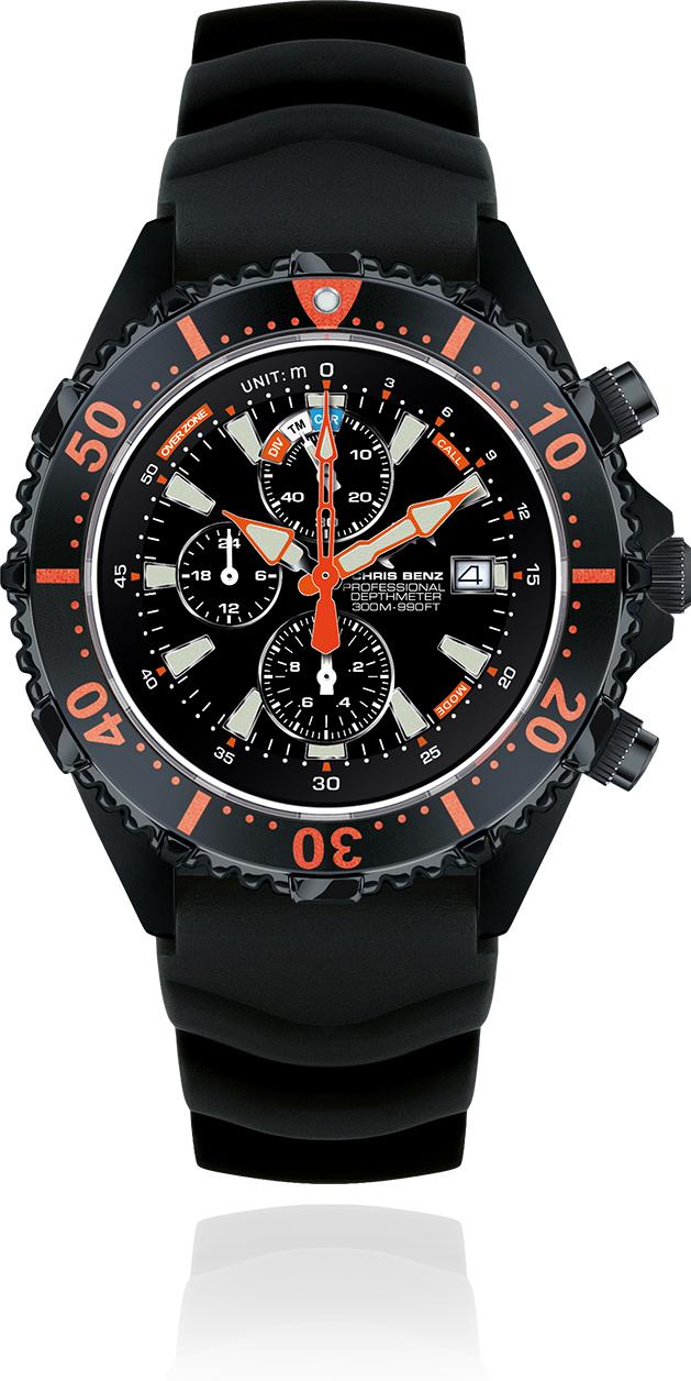 Chris Benz CHRIS BENZ RESCUE CHRONORGAPH CB-C300X-RS-KBS Herrenchronograph