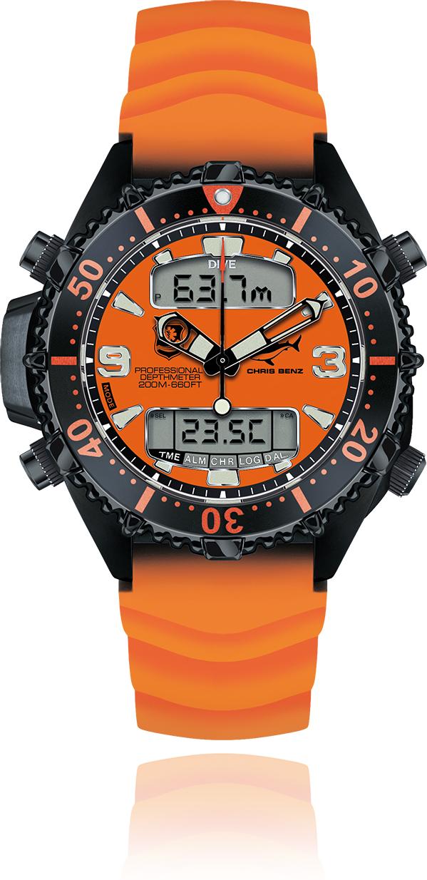 Chris Benz CHRIS BENZ RESCUE DIGITAL CB-D200X-RS-KBO Digital watch