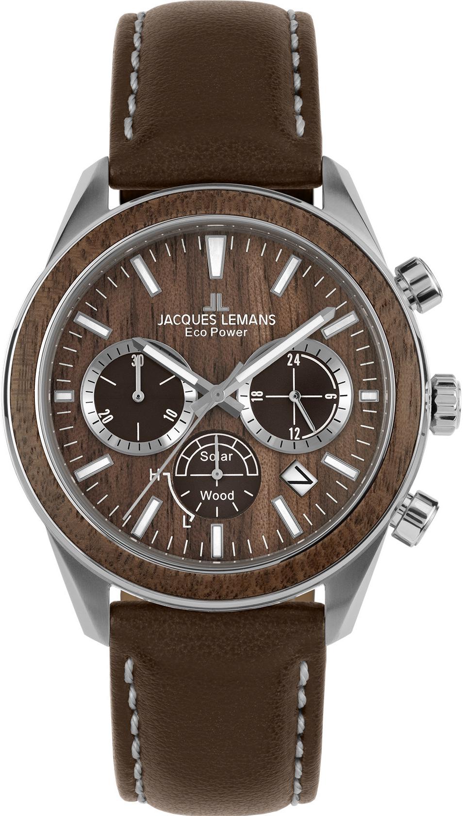 Jacques Lemans Eco Power 1-2115B Herrenchronograph