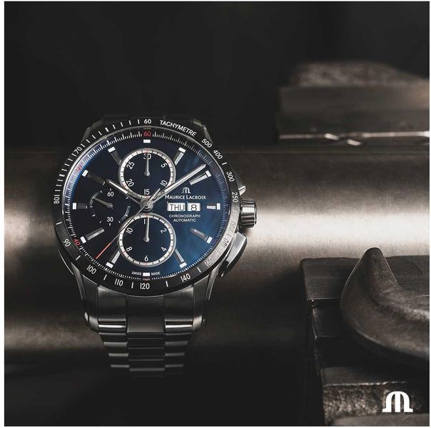 Maurice Lacroix Pontos PT6038-SSL22-430-1 Automatic Mens Chronograph