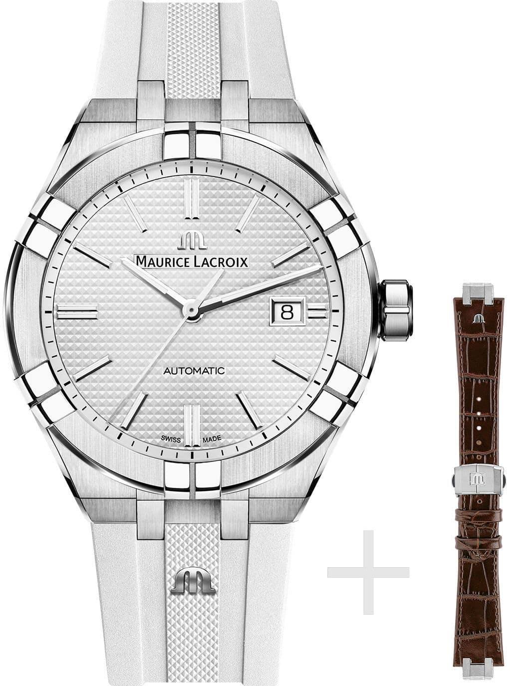 Maurice Lacroix Aikon Strap-Promotion AI6008-SS00B-130-G Herren Automatikuhr Mit Wechselband