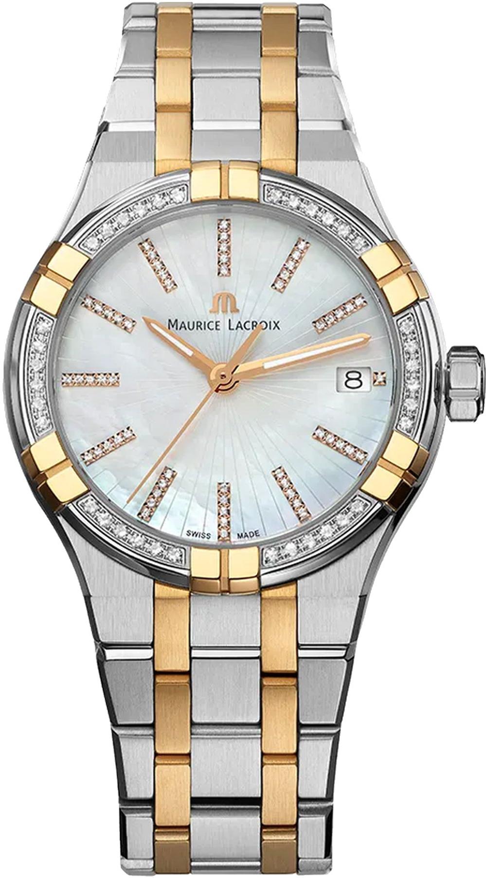 Maurice Lacroix Aikon AI1106-PVPD2-170-1 Reloj de Pulsera para mujeres