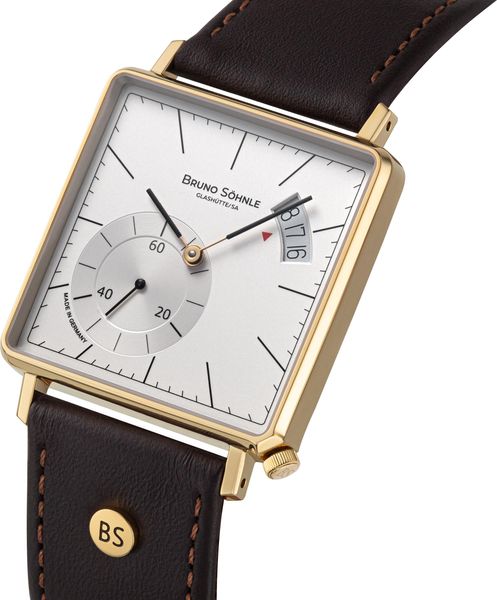 BRUNO SÖHNLE UHRENATELIER GLASHÜTTE/SA III big 17-33072-241 Heren armbandhorloge BRUNO SÖHNLE UHRENATELIER GLASHÜTTE/SA III big 17-33072-241 Heren armbandhorloge