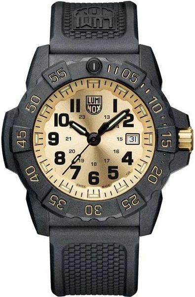 Luminox NAVY SEAL Limited Edition XS.3505.GP Heren armbandhorloge Duikhorloge Luminox NAVY SEAL Limited Edition XS.3505.GP Heren armbandhorloge Duikhorloge