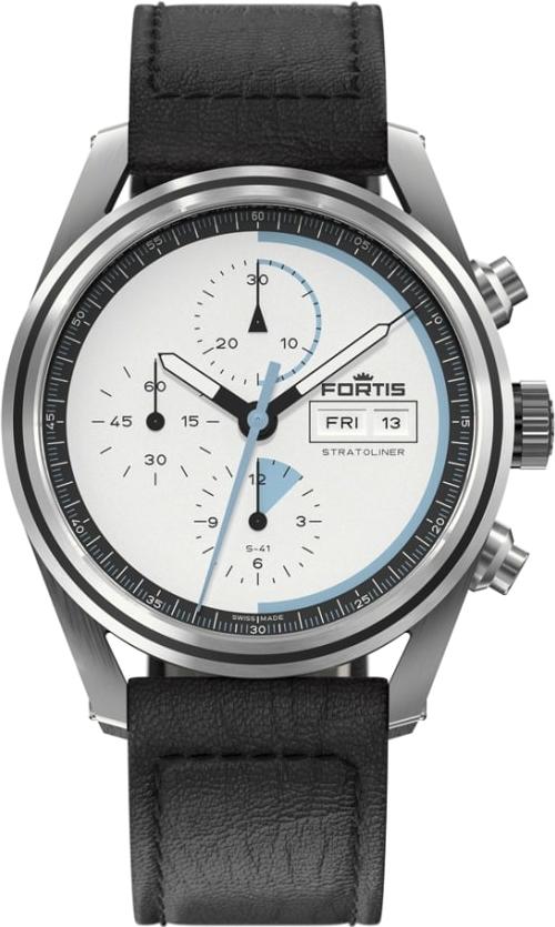 Fortis S-41 "White Dust" F2340014 Herren Automatikuhr