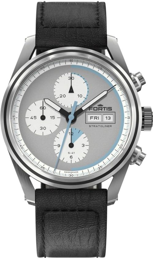 Fortis S-41 "Cool Gray" F2340015 Herren Automatikuhr