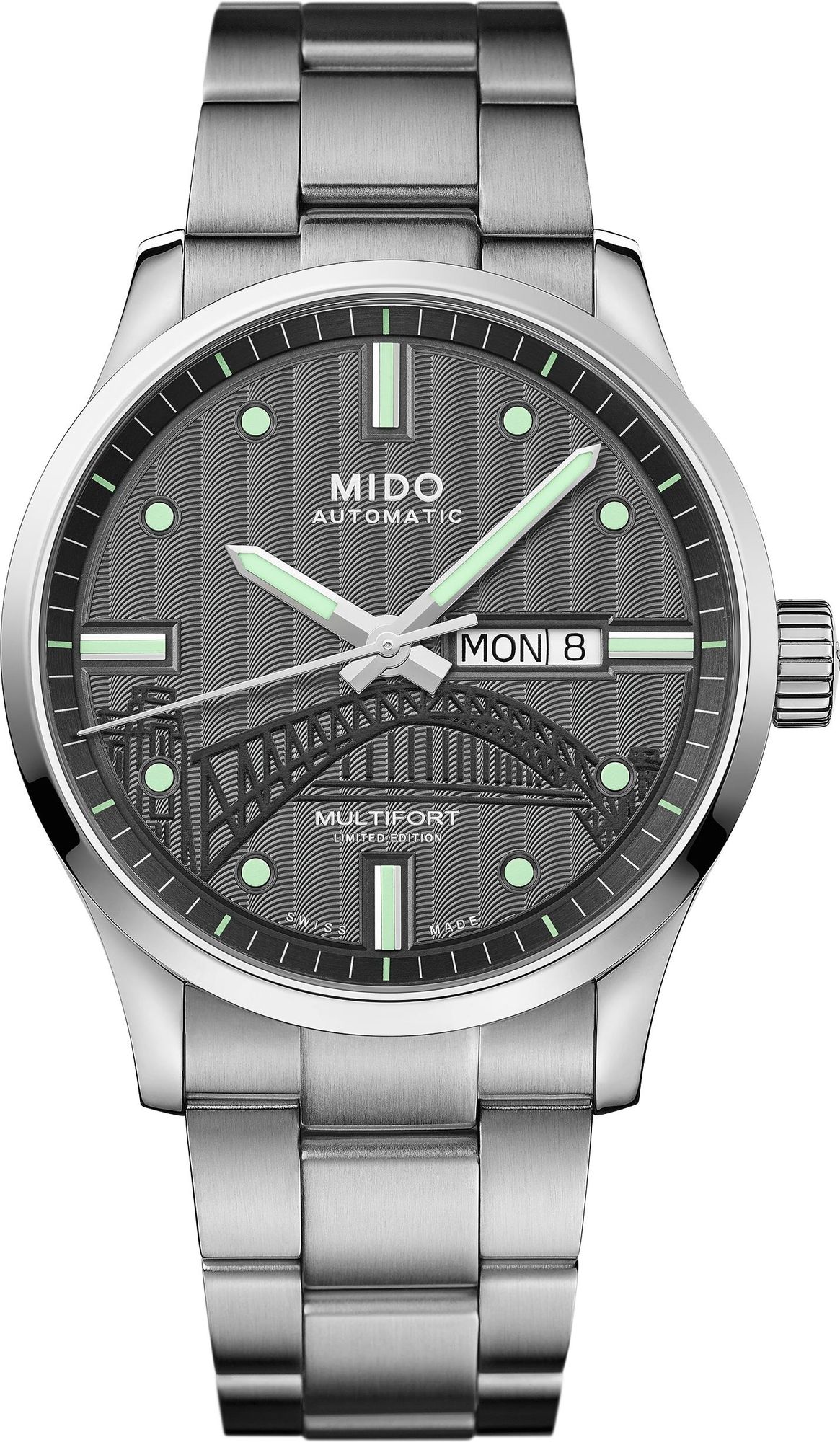 Mido 20TH ANNIVERSARY INSPIRED BY ARCHITECTURE M0054301106181 Herren Automatikuhr Streng Limitierte Auflage