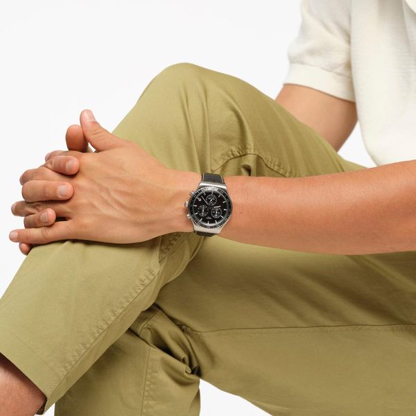 Swatch CARBONIUM DREAM YVS495 Cronógrafo para hombres Swatch CARBONIUM DREAM YVS495 Cronógrafo para hombres